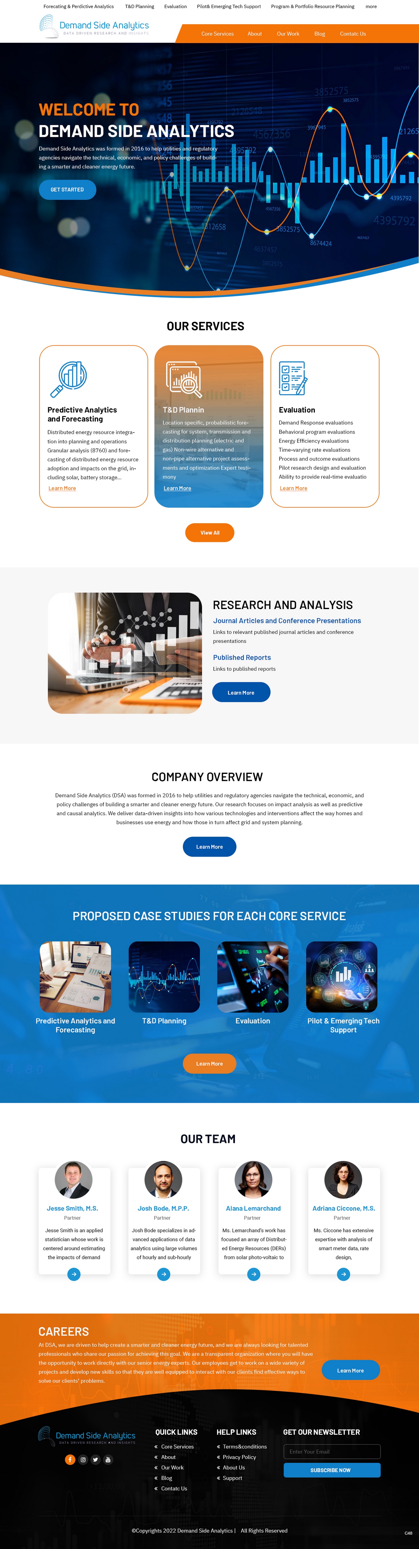 Web Design by pb for Demand Side Analytics | Design #29703110