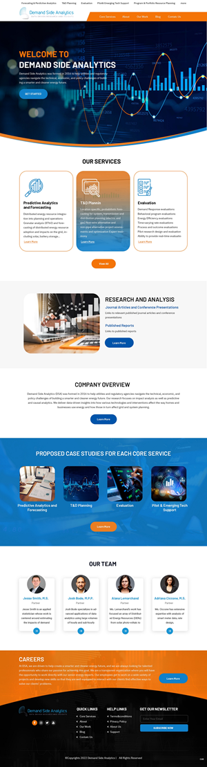 Web Design by pb for Demand Side Analytics | Design: #29703110