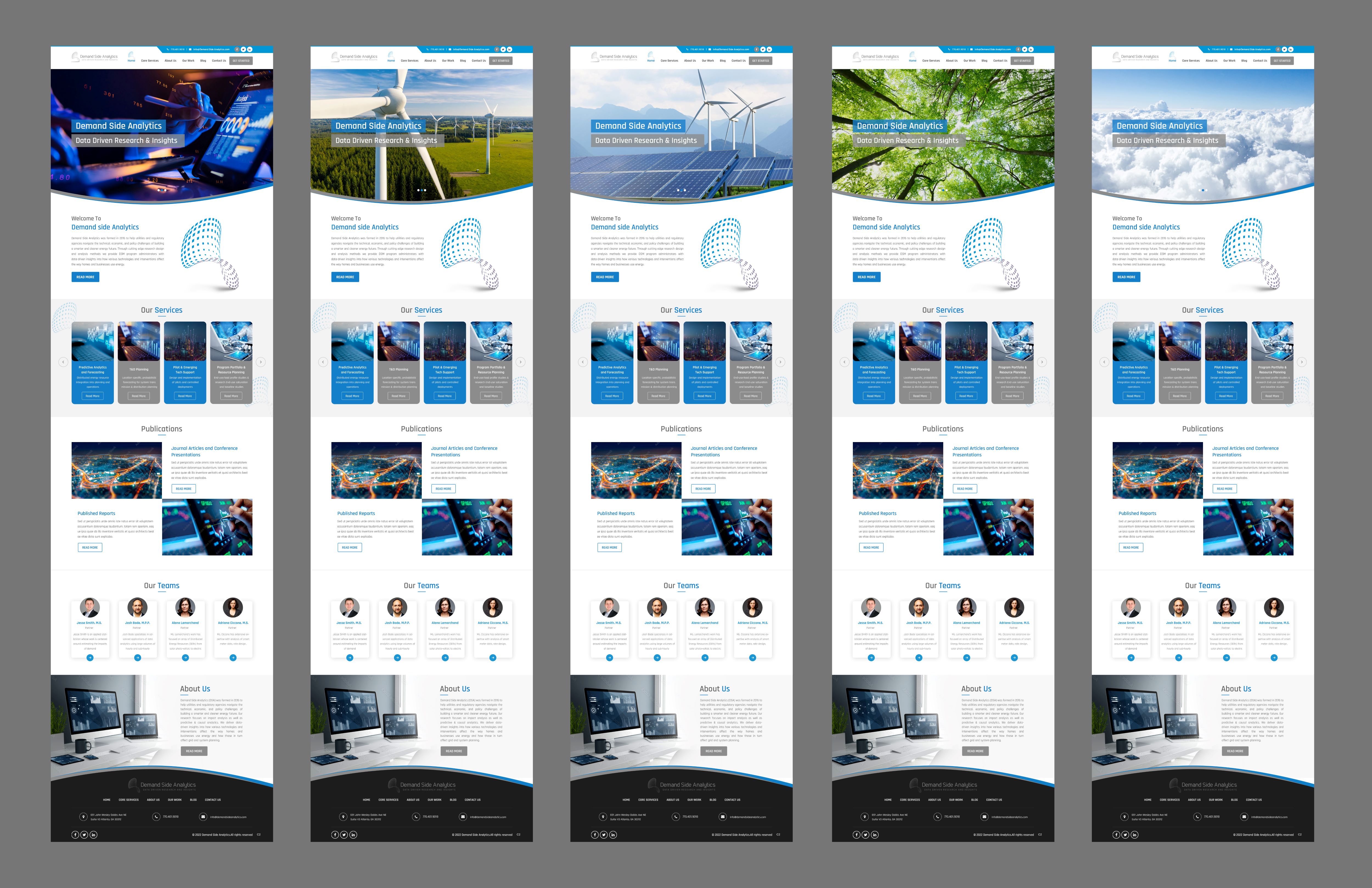 Web Design by pb for Demand Side Analytics | Design: #29791259