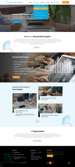 Diseño Web por Ved Web Services para Demand Side Analytics | Diseño #29680208