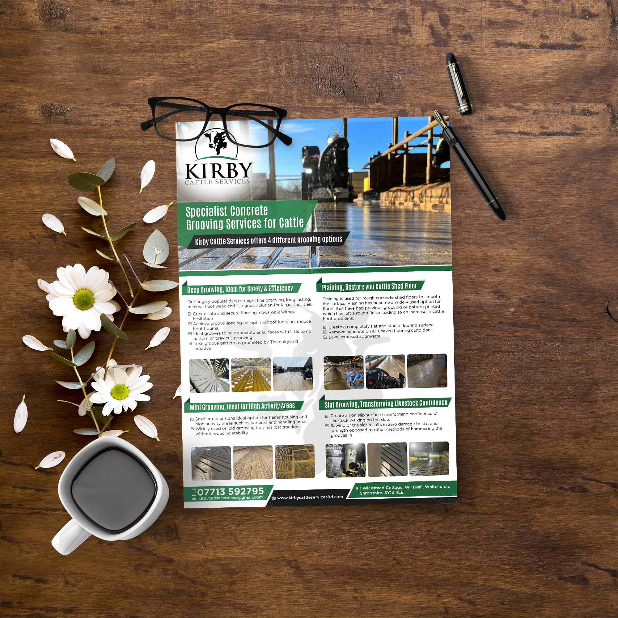 Design de Flyer par Sun Creative pour Rutland ranch | Design #29684651