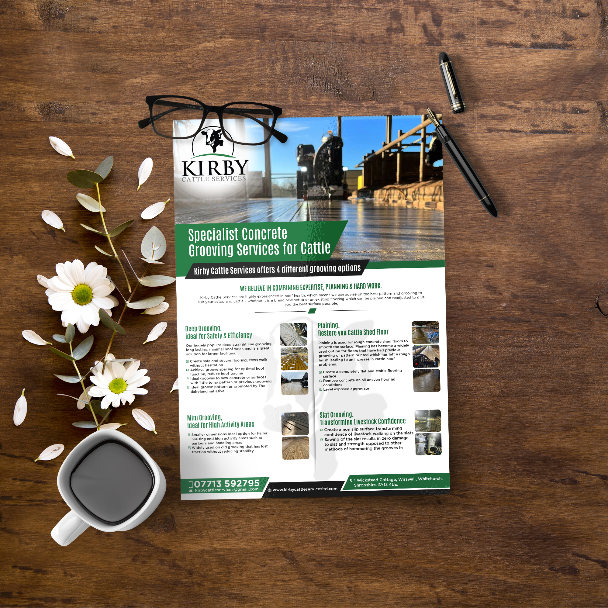 Design de Flyer par Sun Creative pour Rutland ranch | Design #29688707