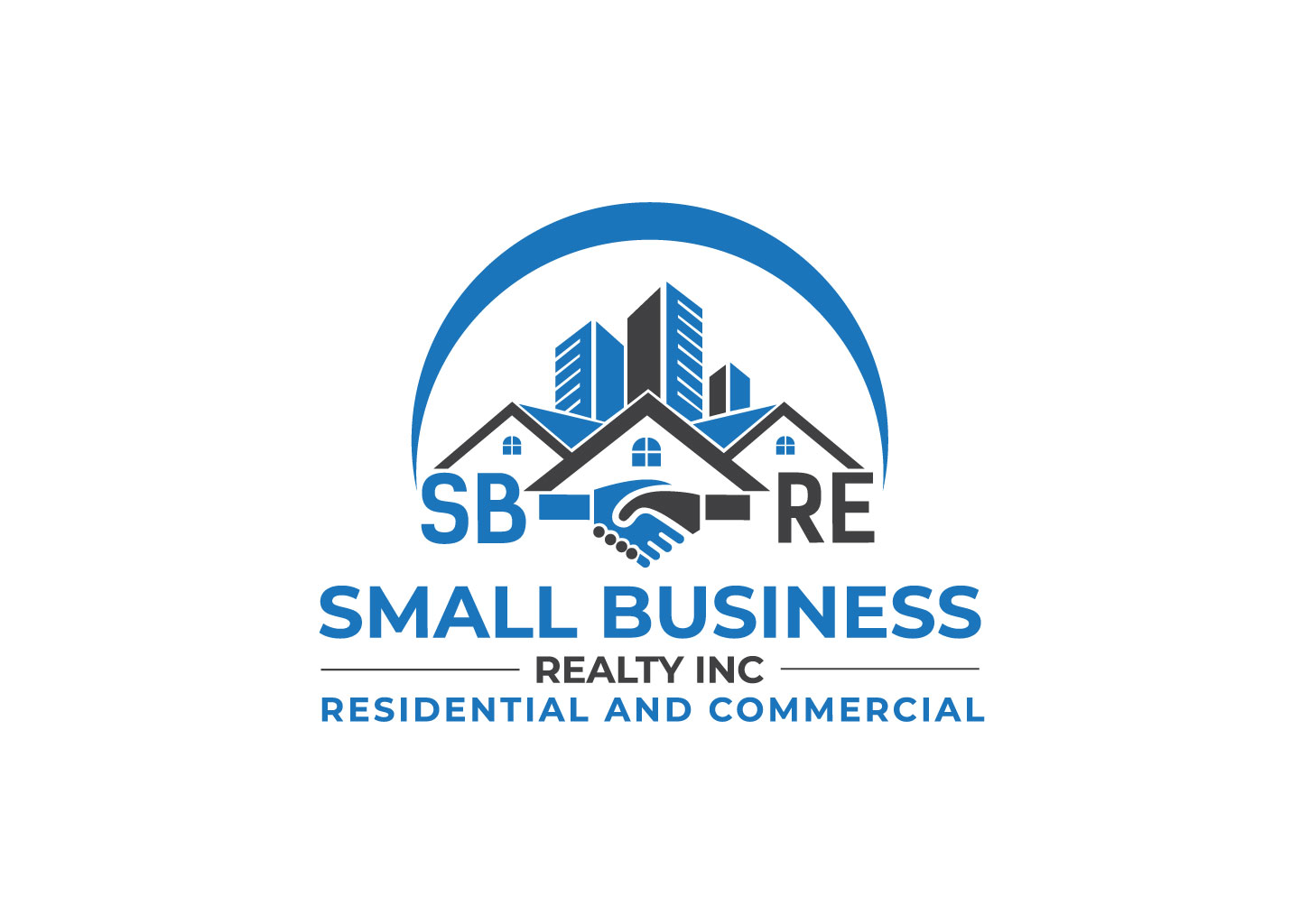 Logo Design by Arifur Rahman 5 for SBRE-Small Business Realty Inc. | Design #29682396