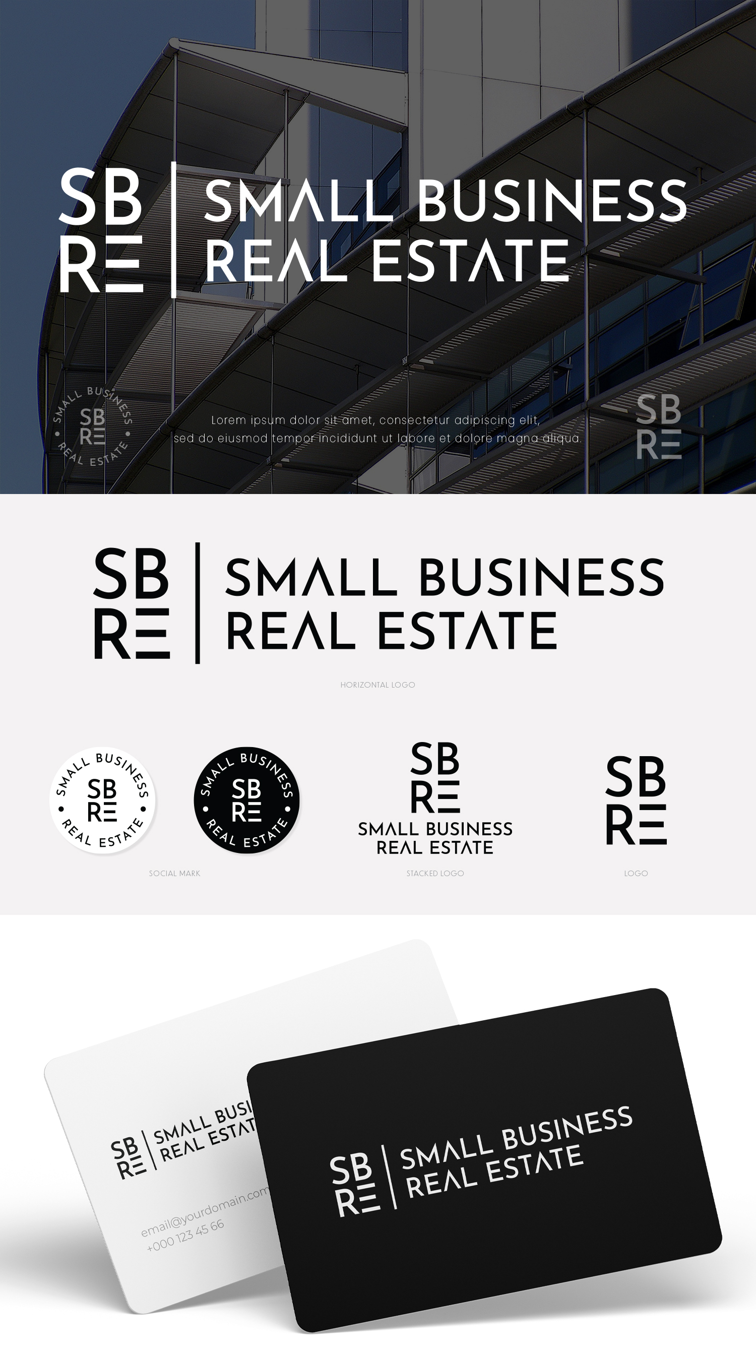 Diseño de Logo por Modeform para SBRE-Small Business Realty Inc. | Diseño #29684935
