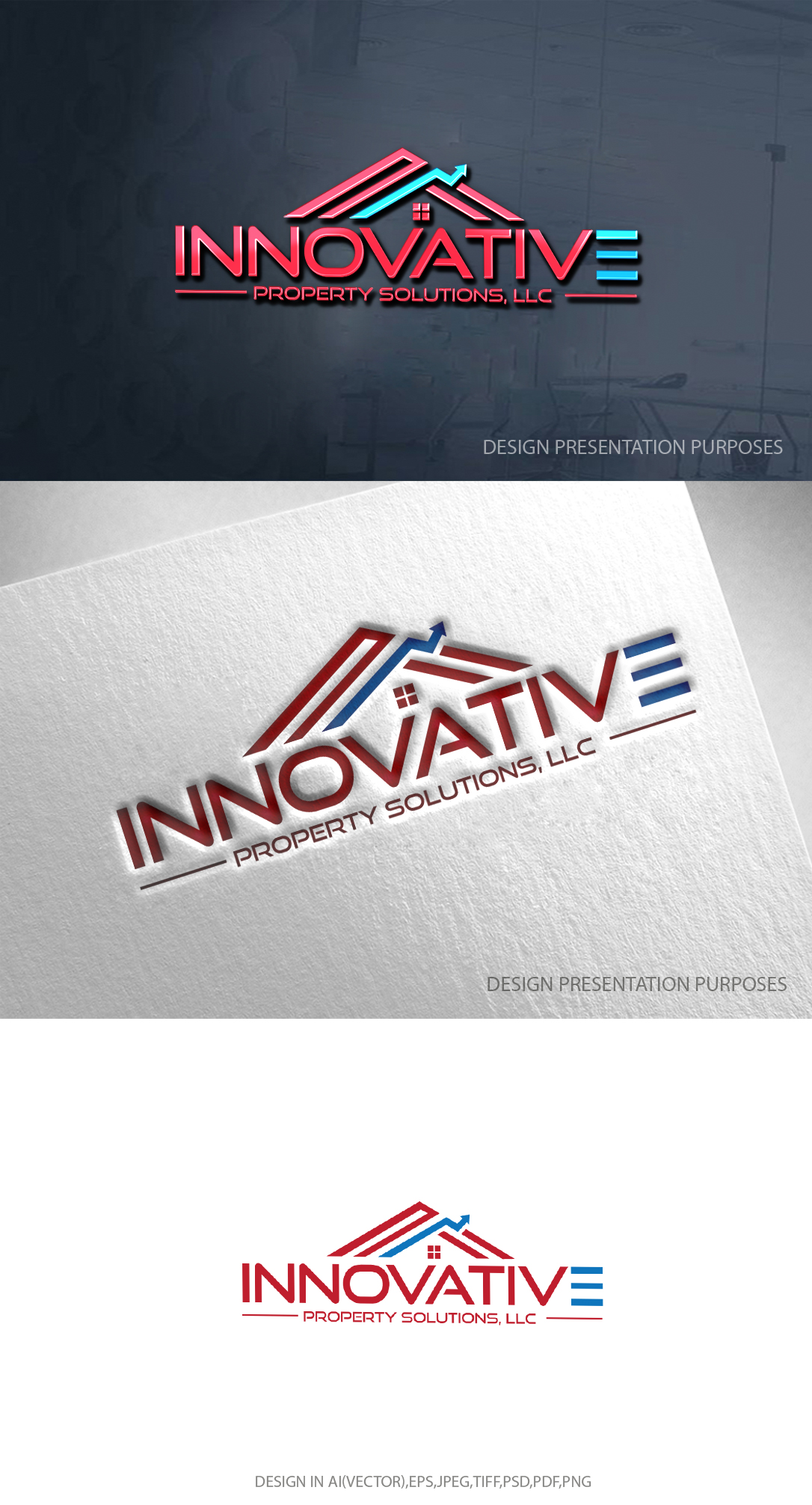 Design de Logo par zebronicgraphic pour Innovative Property Solutions, LLC | Design #29682776
