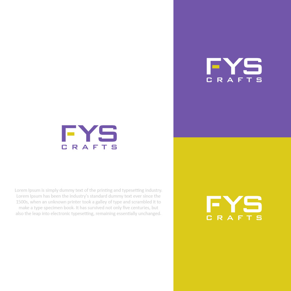Diseño de Logo por Elisa Davis para FYS Crafts | Diseño: #29690476