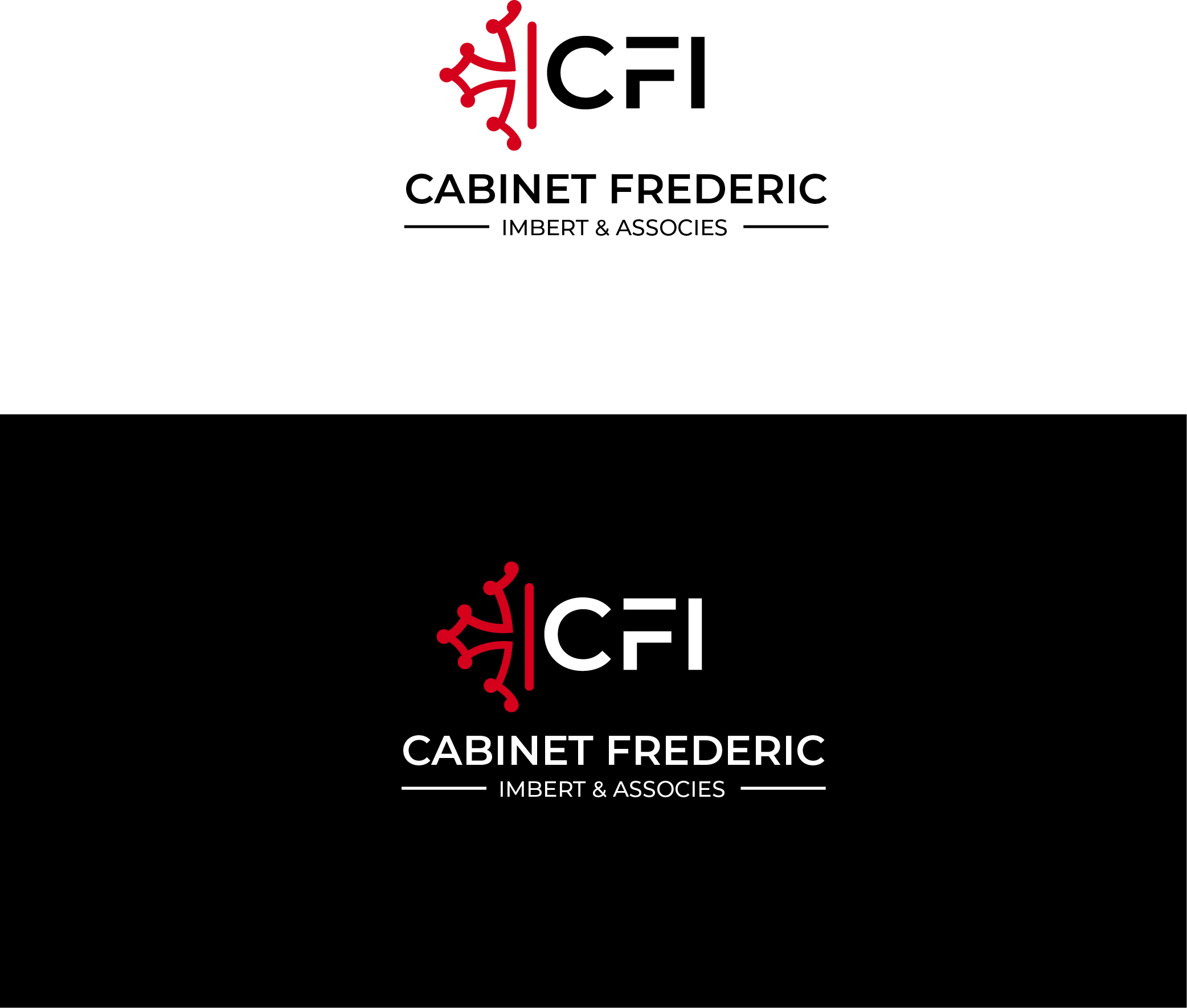 Logo Design by Graphixpointt for CABINET FREDERIC IMBERT & ASSOCIES | Design #29690333