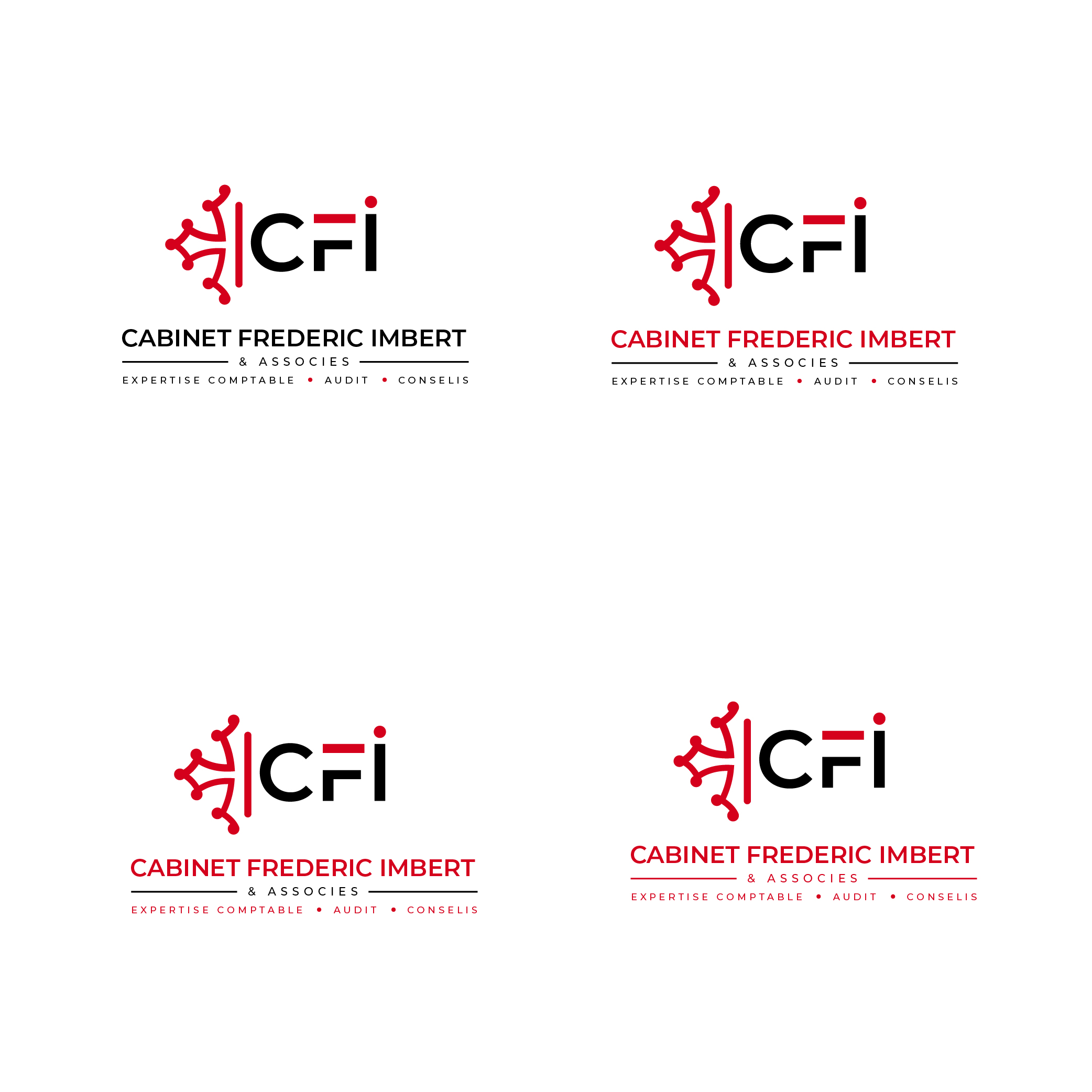 Logo Design by Graphixpointt for CABINET FREDERIC IMBERT & ASSOCIES | Design #29698662