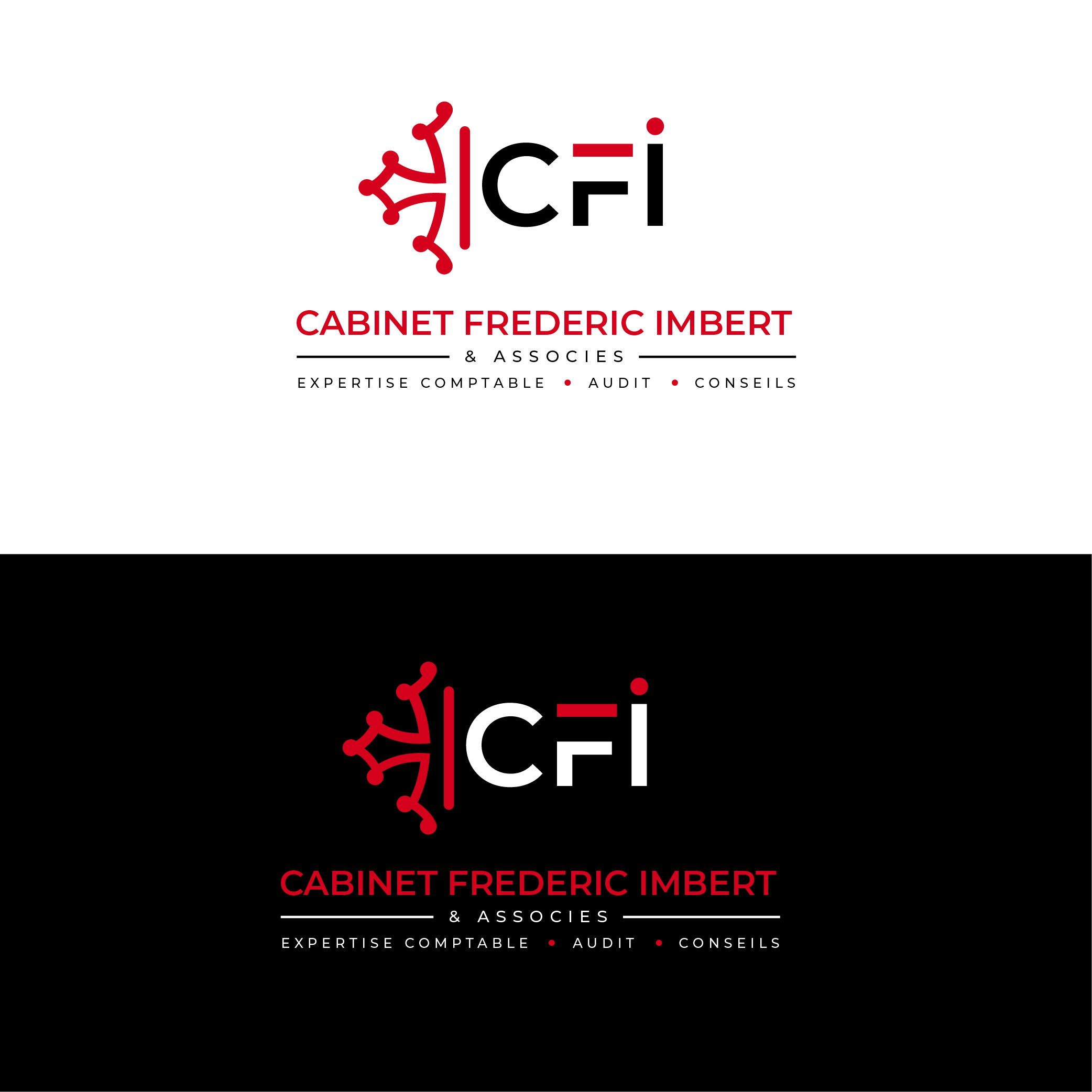 Diseño de Logo por Graphixpointt para CABINET FREDERIC IMBERT & ASSOCIES | Diseño: #29707831
