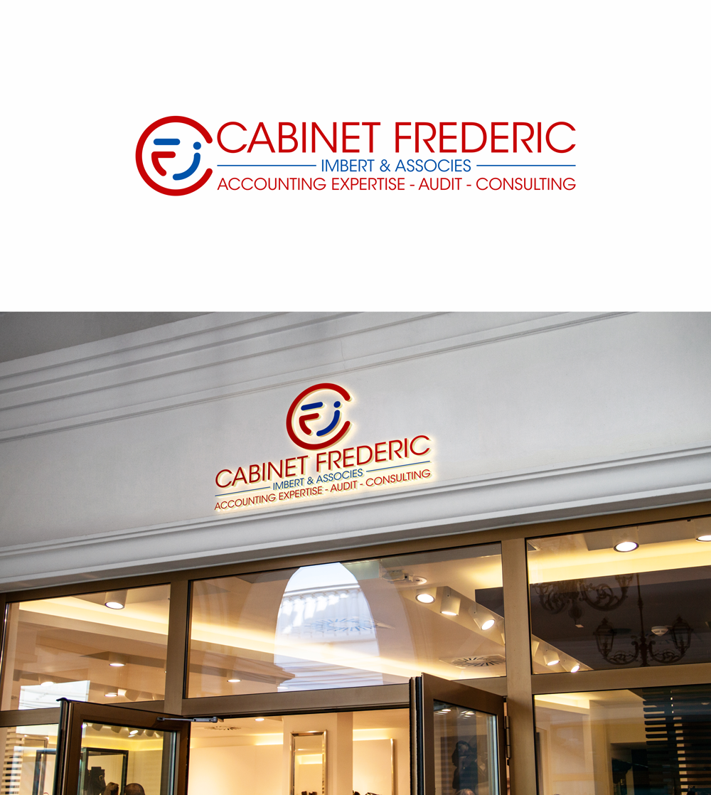 Logo Design by RA-bica for CABINET FREDERIC IMBERT & ASSOCIES | Design #29700121