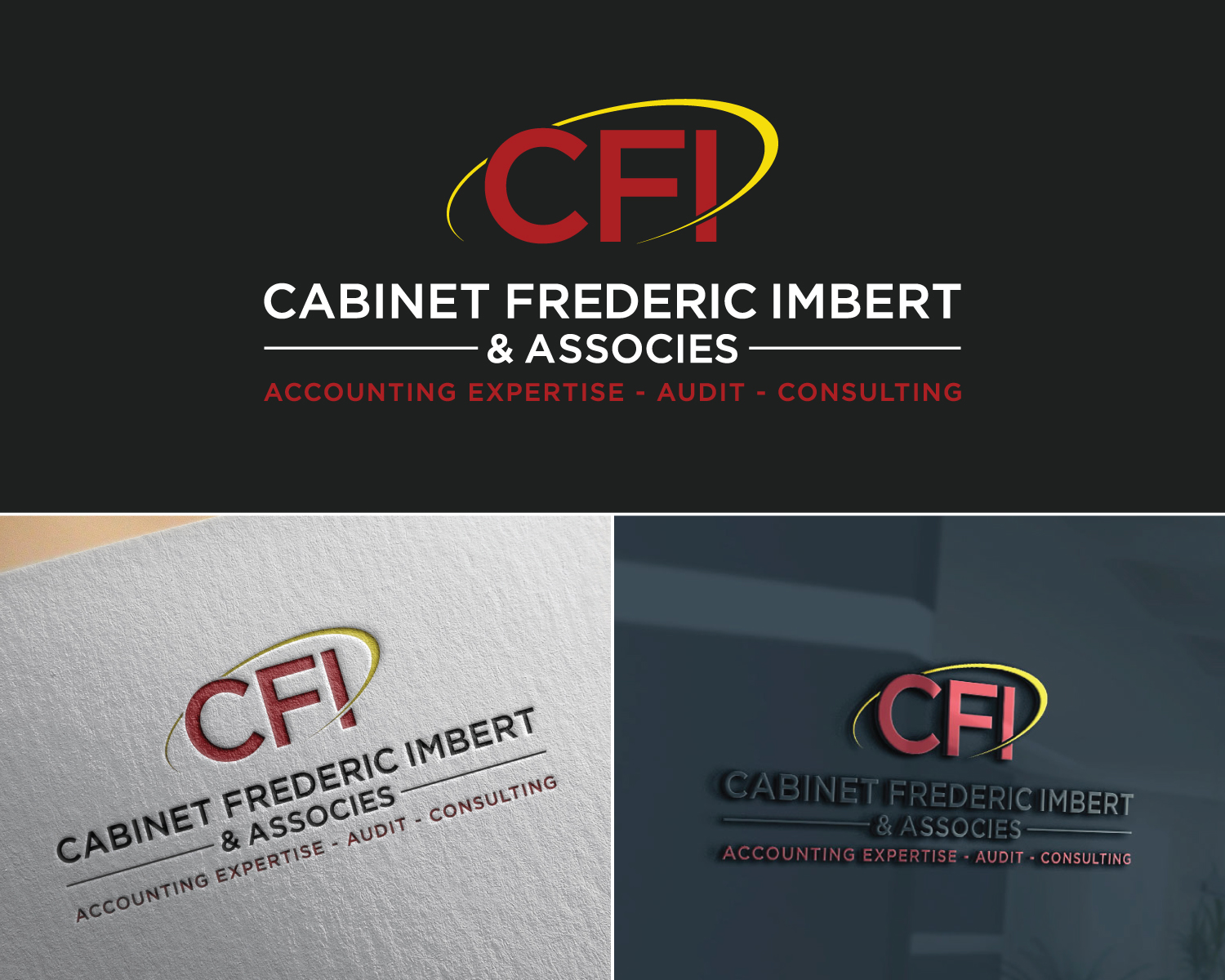 Logo Design by Atec for CABINET FREDERIC IMBERT & ASSOCIES | Design #29691038