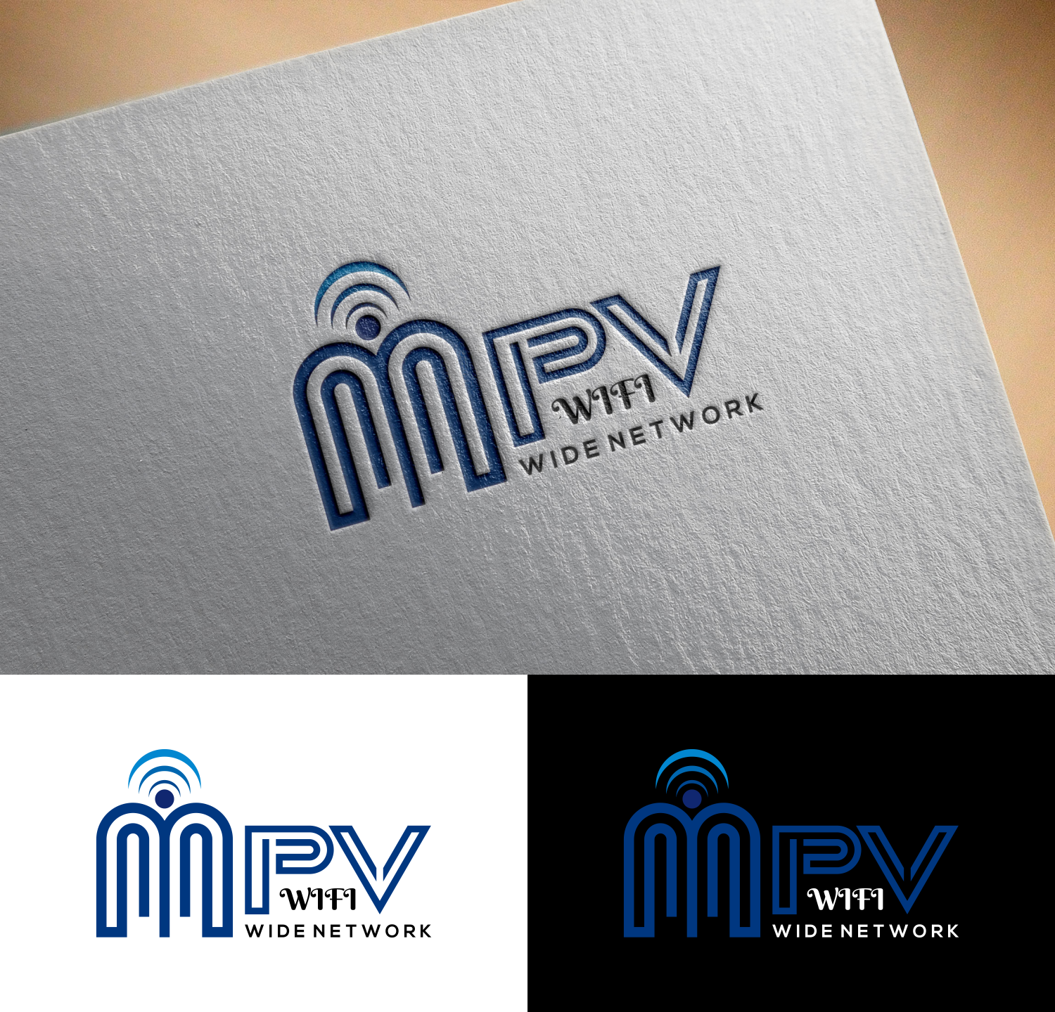 Logo Design by victwo86@gmail.com for MPVWIFI INC. | Design #29696672
