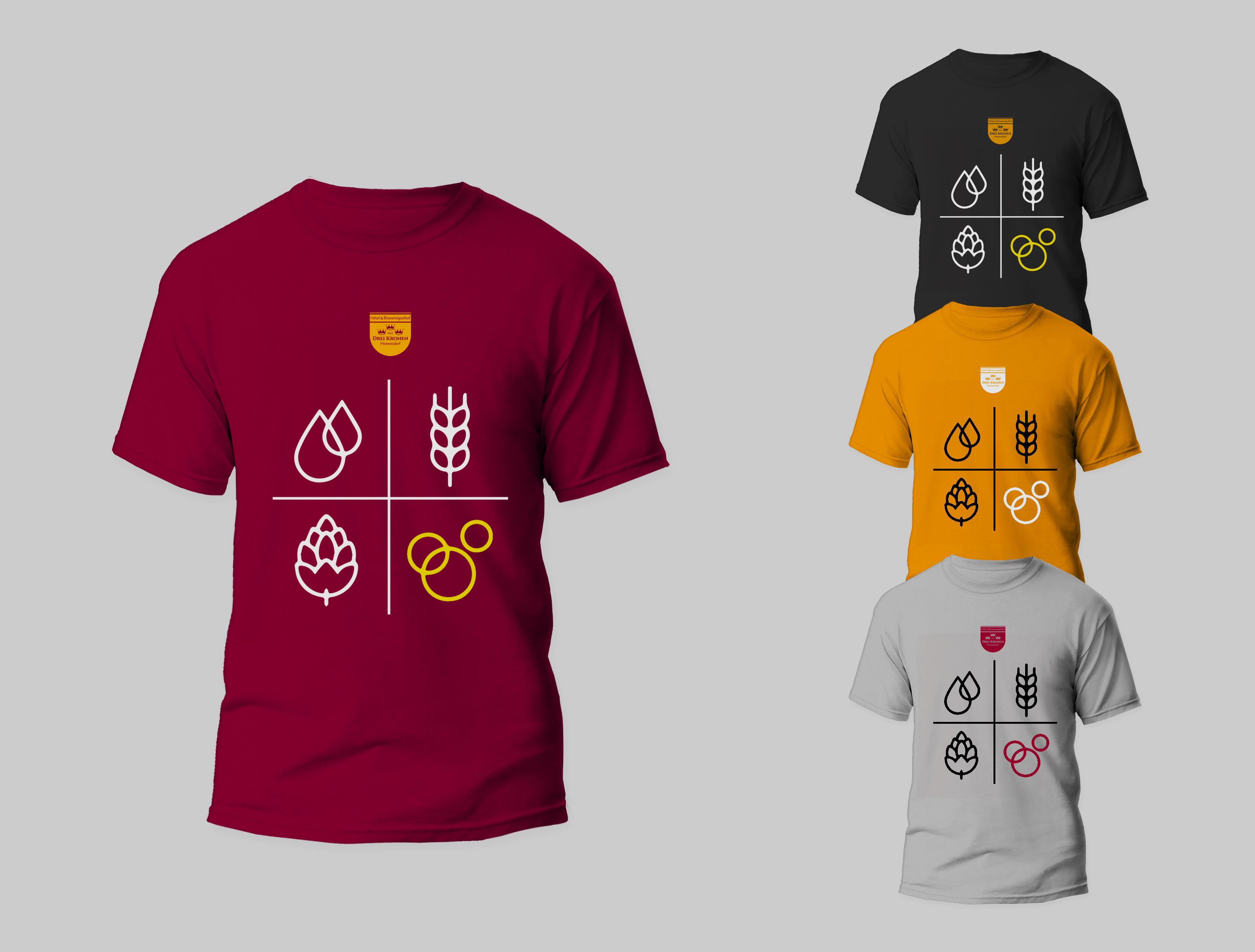 Diseño de Camiseta por ekanayaka para Frankenhotel Drei Kronen Memmelsdorf GmbH | Diseño: #29716905