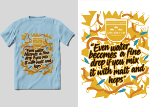 Design de T-shirt par LoreDesign pour Frankenhotel Drei Kronen Memmelsdorf GmbH | Design #29693568