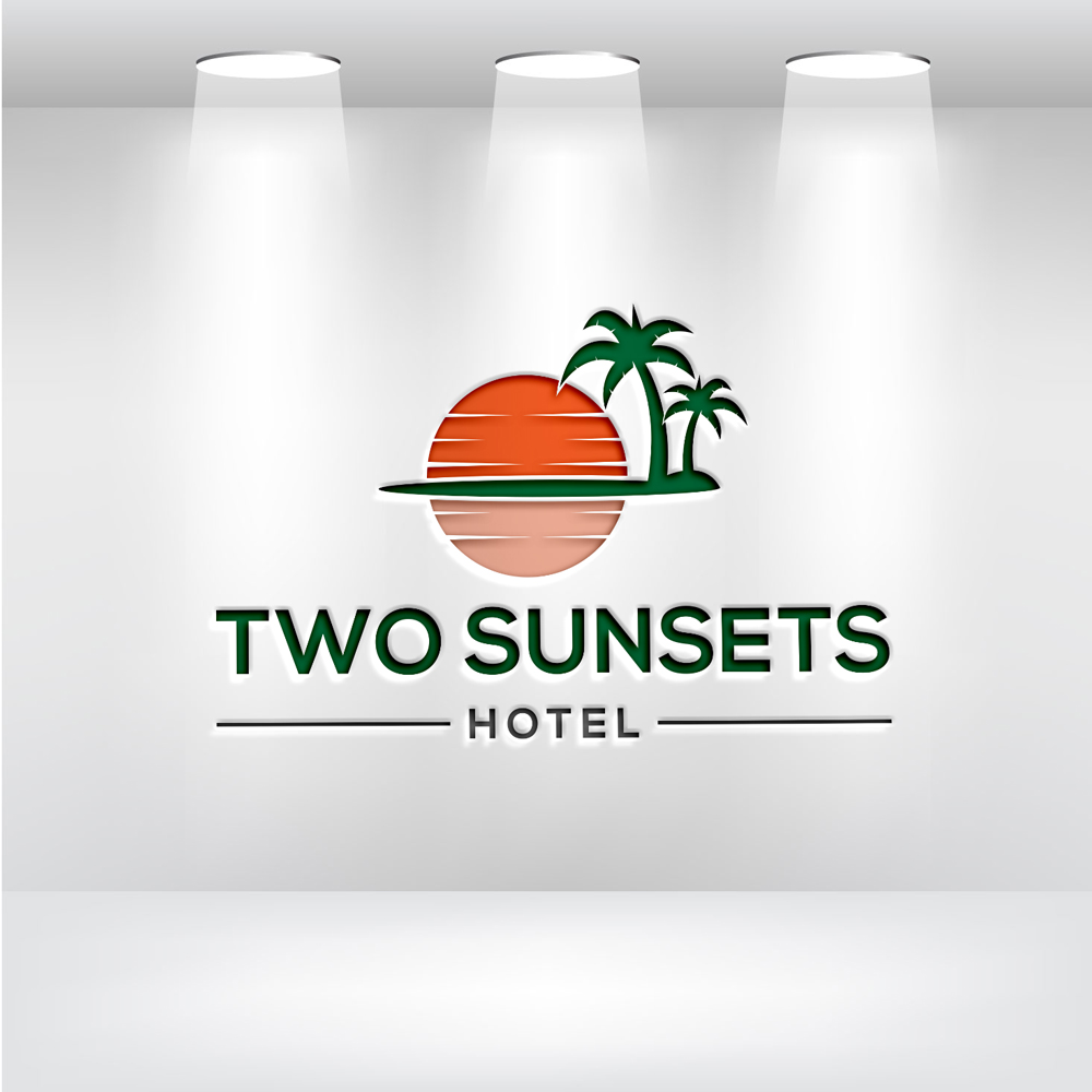 Logo Design by Uhm@design for Two Sunsets Hotel | Design #29686889