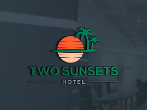 Design de Logo par Uhm@design pour Two Sunsets Hotel | Design : #29686890