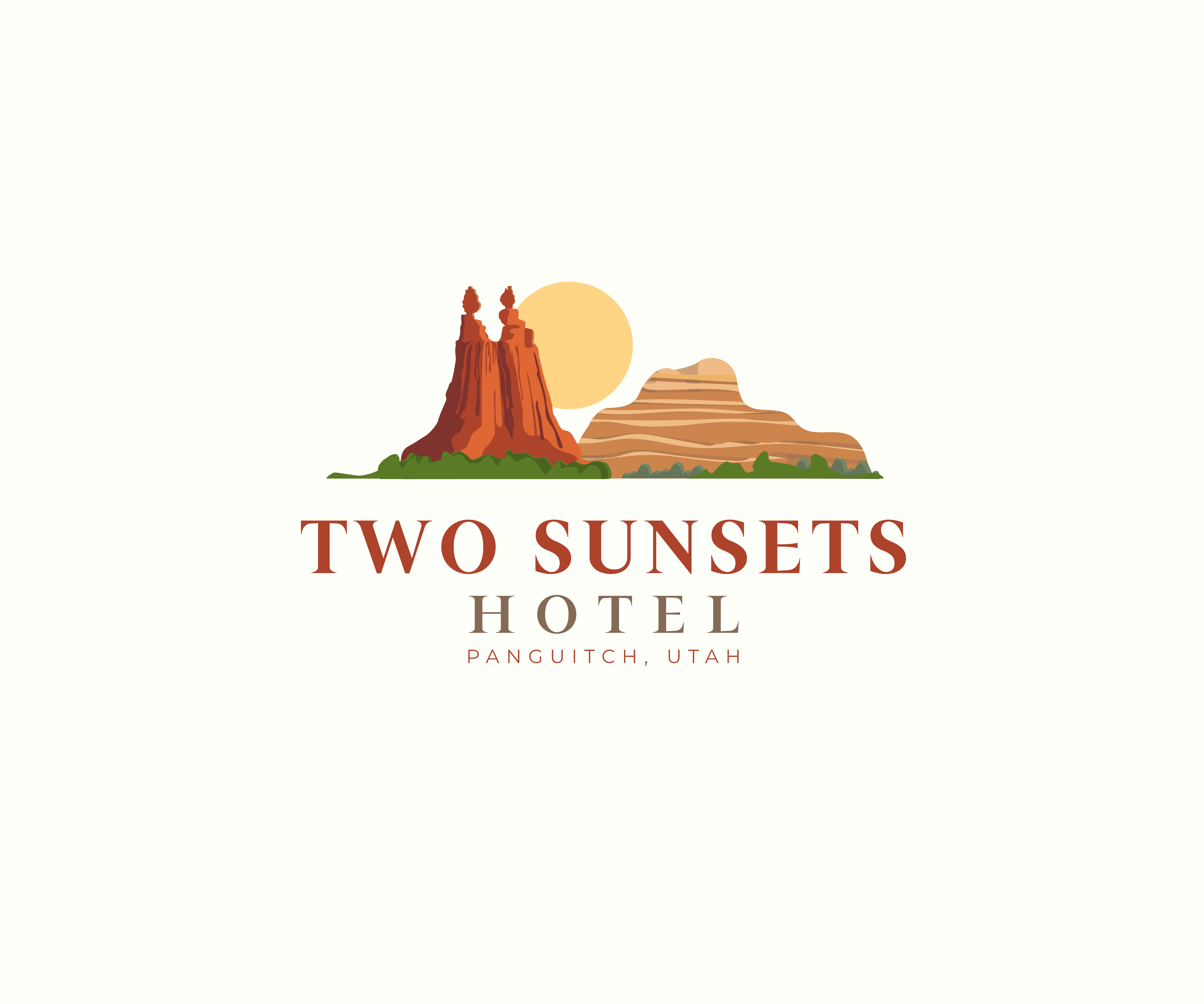 Diseño de Logo por kre8ive para Two Sunsets Hotel | Diseño #29777936