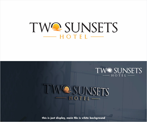 Design de Logo par alkaline pour Two Sunsets Hotel | Design : #29682472