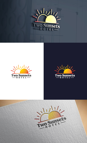 Design de Logo par GLDesigns pour Two Sunsets Hotel | Design : #29682032