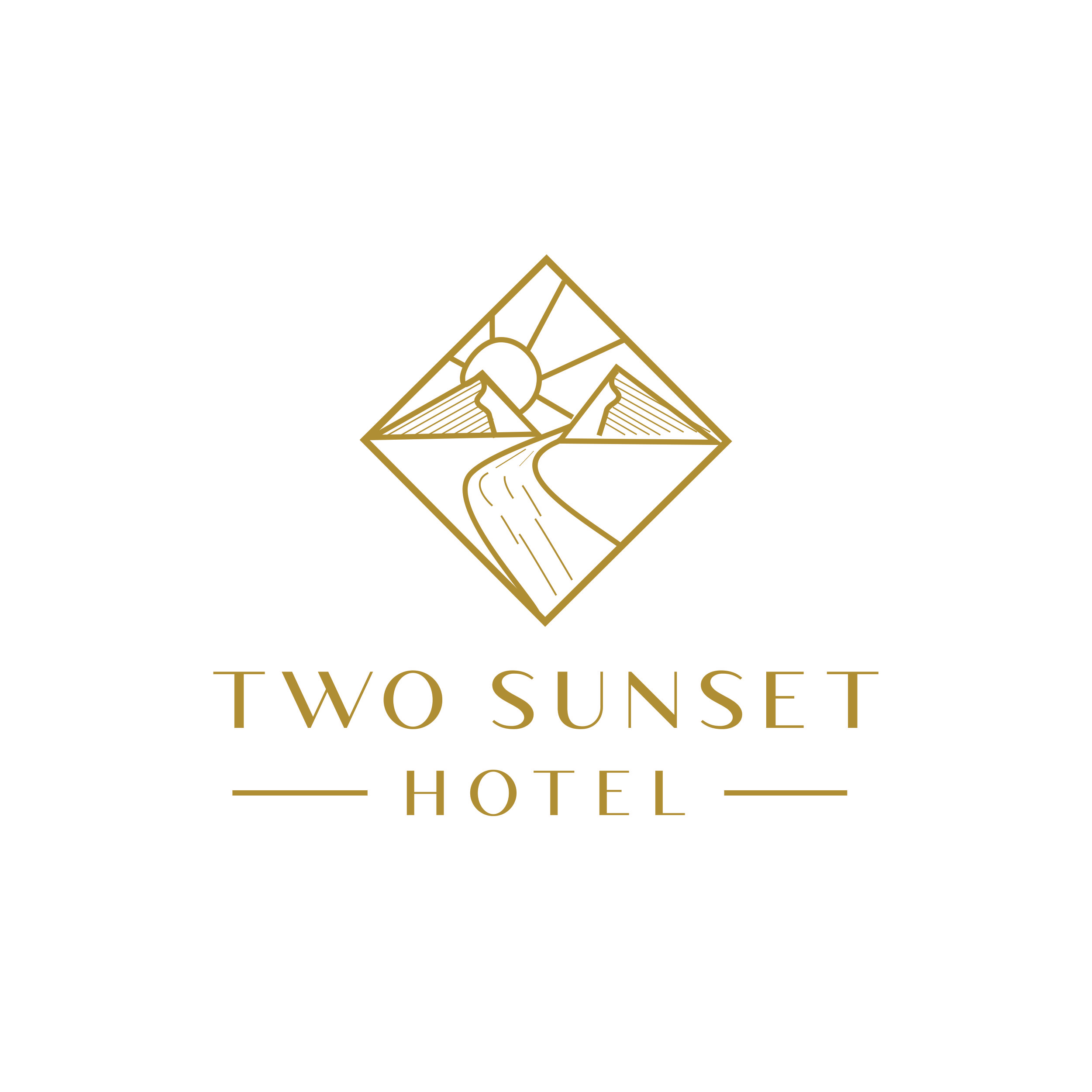 Logo Design by creative.bugs for Two Sunsets Hotel | Design #29682950
