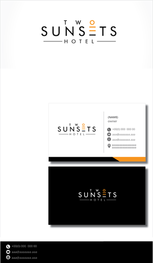 Design de Logo par zebronicgraphic pour Two Sunsets Hotel | Design : #29684605