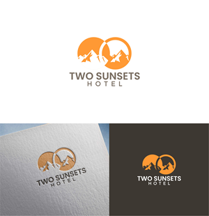 Diseño de Logo por Joenet Jayawarna para Two Sunsets Hotel | Diseño #29715635