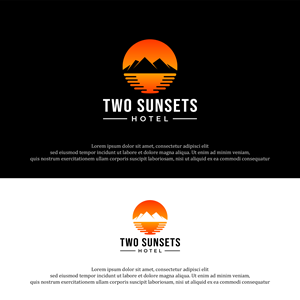 Design de Logo par dk_Grafika pour Two Sunsets Hotel | Design : #29684251