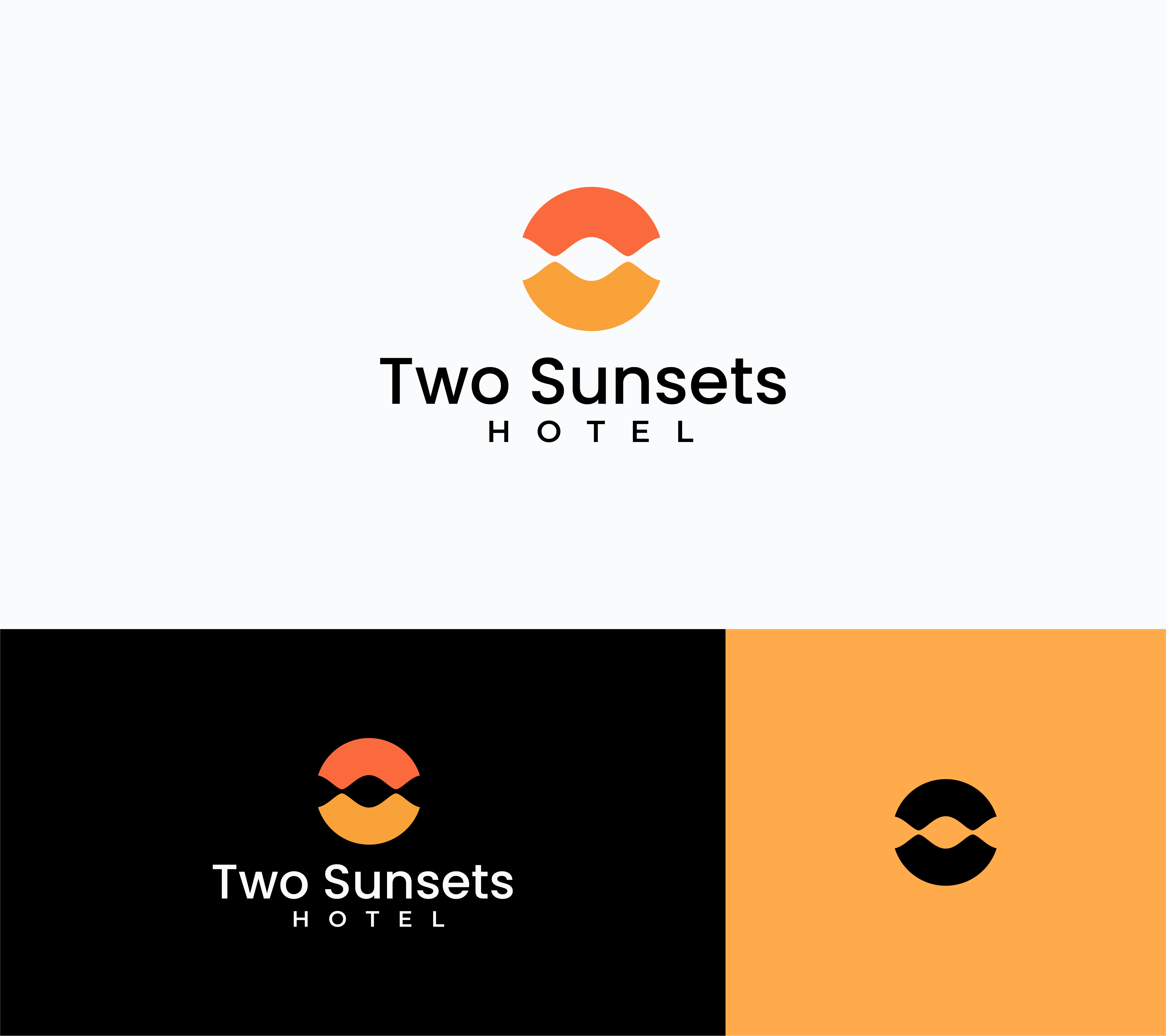Logo Design by soriyeee for Two Sunsets Hotel | Design #29699366