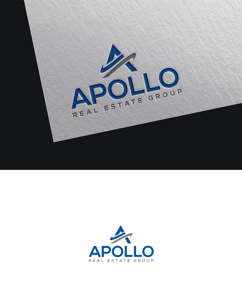 Elegant, Serious, Real Estate Logo Design for Apollo Real Estate Group