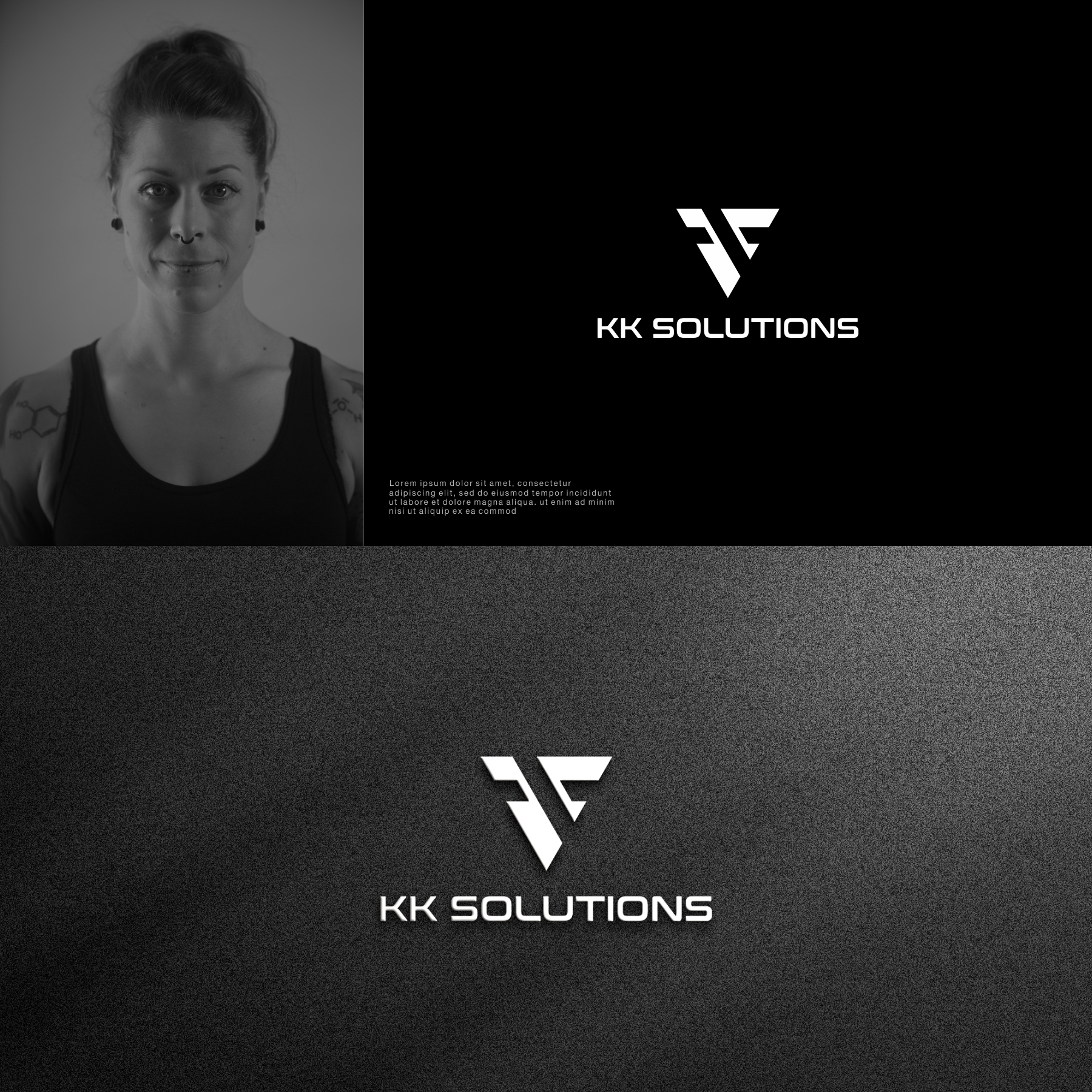 Logo Design by sabina aiko for KK Solutions | Design #29688844