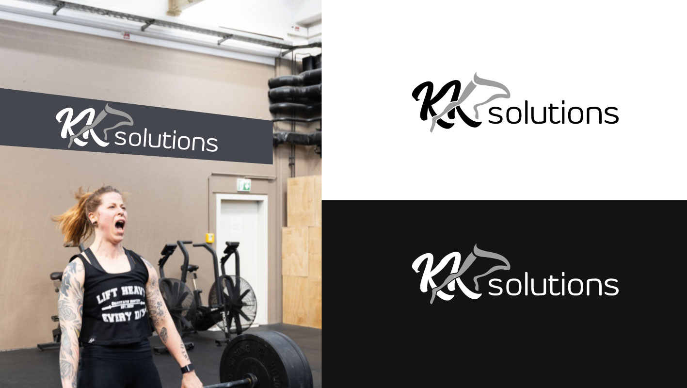 Logo Design by Rubia@ for KK Solutions | Design #29686755