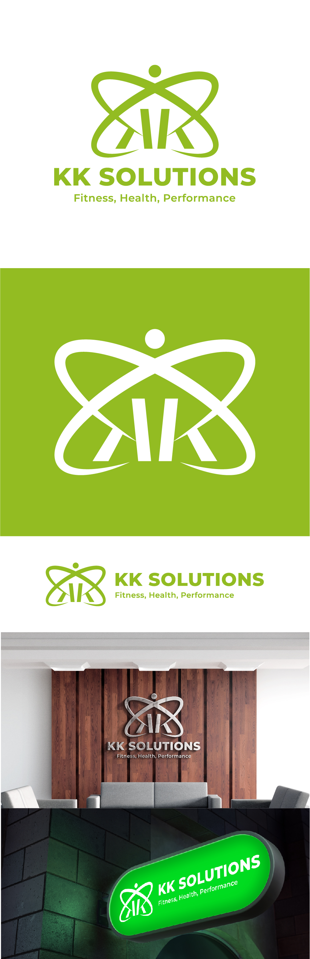 Logo Design by Murshedd3 for KK Solutions | Design #29707632