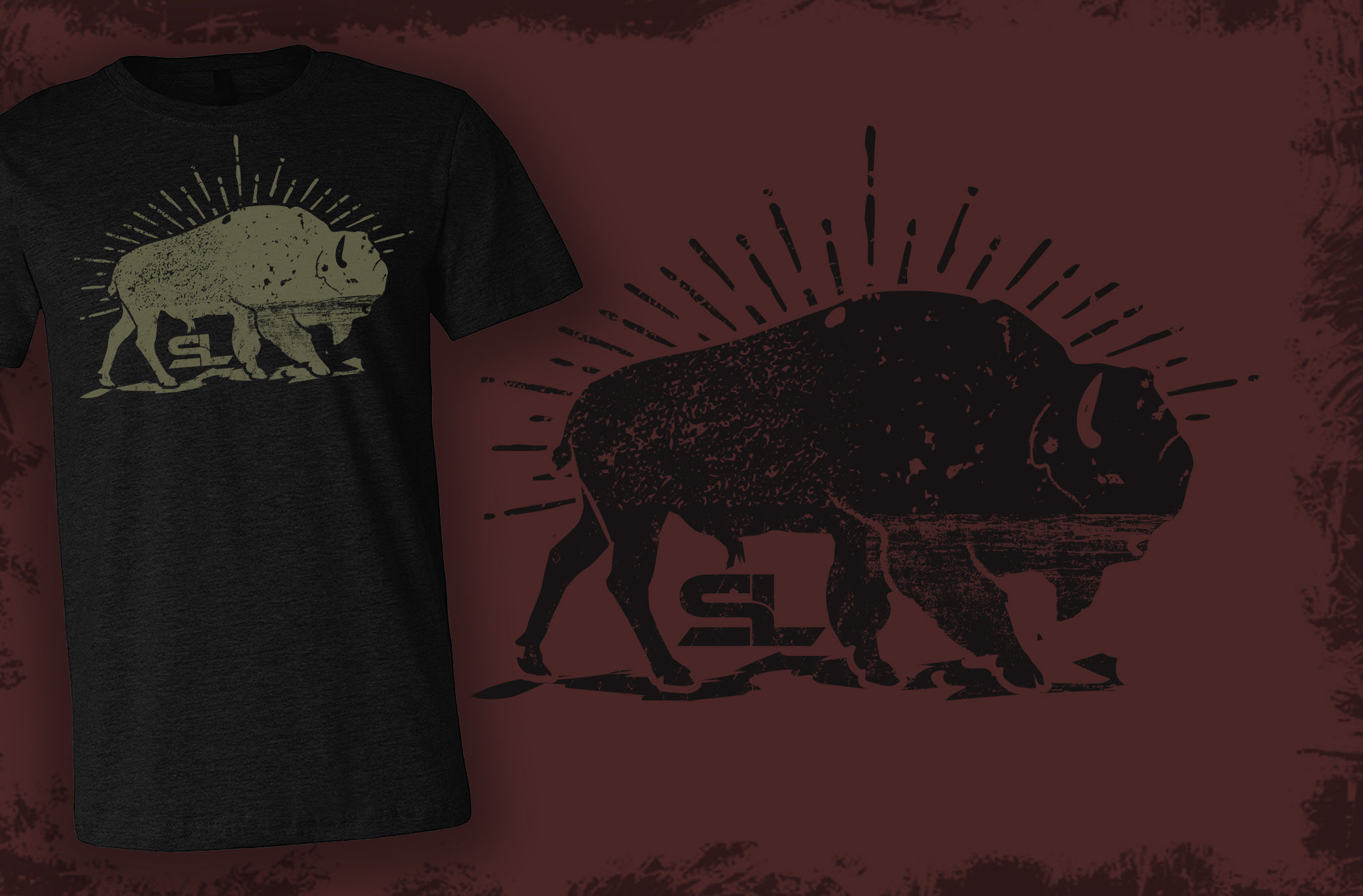 T-shirt Design by Teespixels for SL SL Apparel | Design #29688842