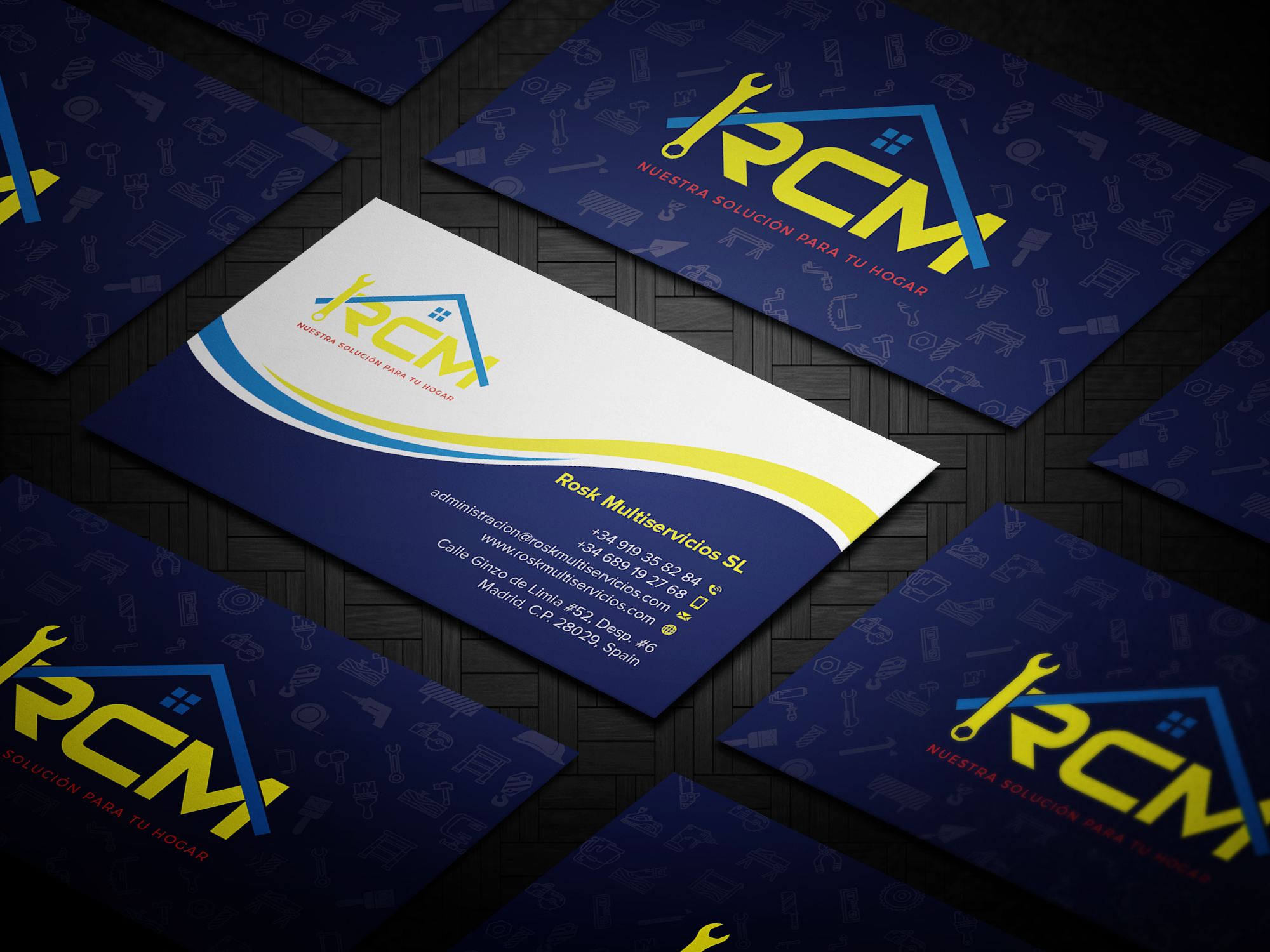 Stationery Design by OxonoArt for Rosk Multiservicios S.L. | Design #29692910