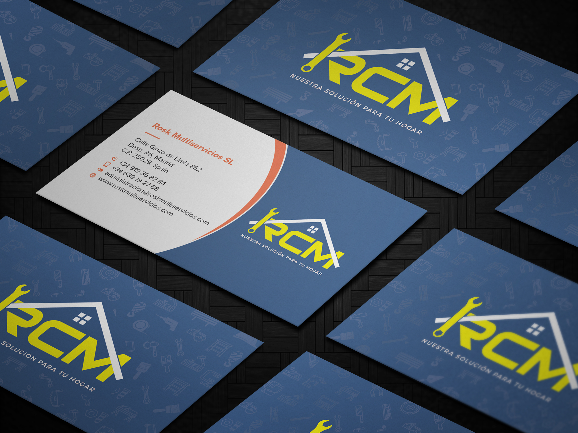 Stationery Design by OxonoArt for Rosk Multiservicios S.L. | Design #29711350