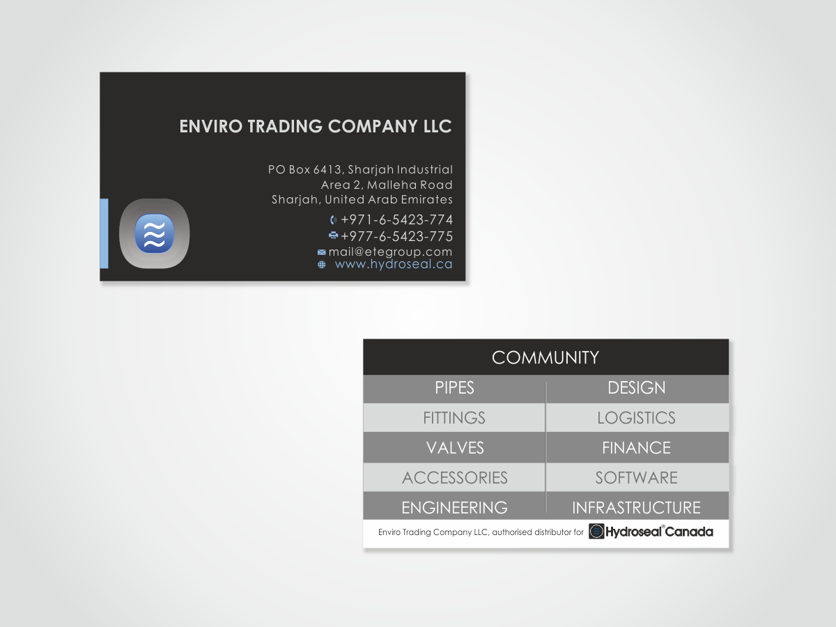 Business Card Design by HYPdesign for this project | Design #752299