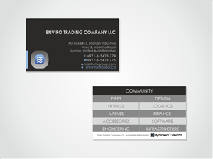 Diseño de Tarjeta de Presentación por HYPdesign para este proyecto | Diseño: #752299