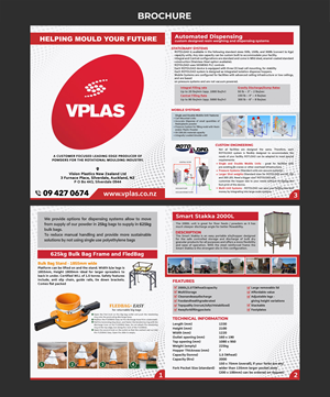 Broschüren-Design von Anhar für Vision PLastcis NZ Limited | Design: #29716141