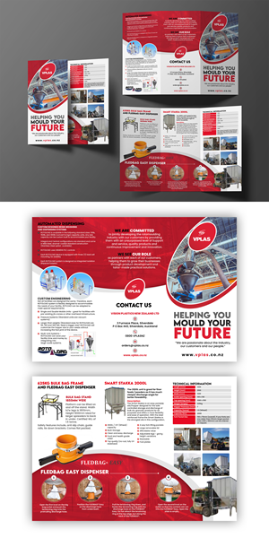 Broschüren-Design von debdesign für Vision PLastcis NZ Limited | Design: #29706865