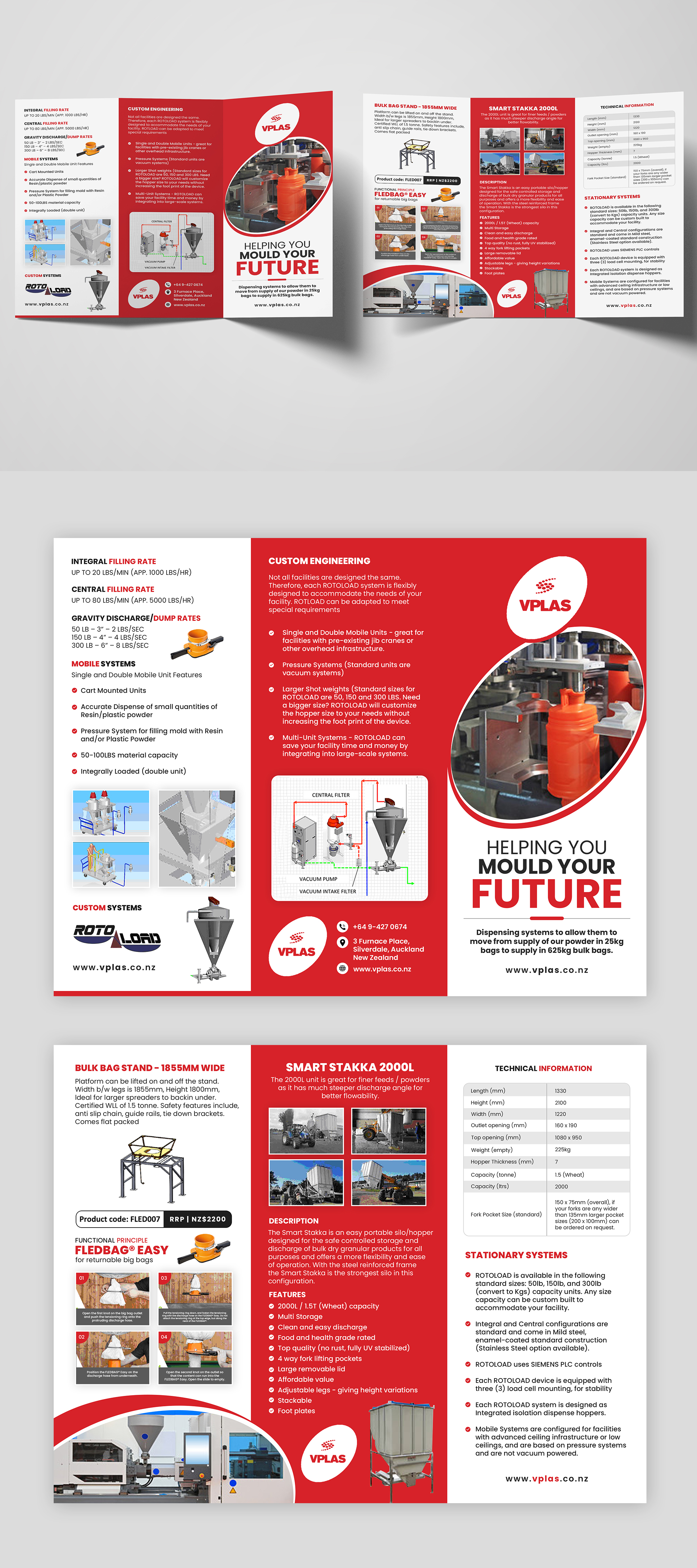 Brochure Design by debdesign for Vision PLastcis NZ Limited | Design #29706894