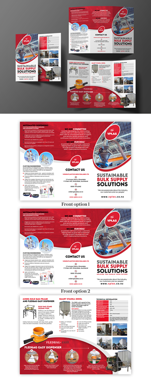 Broschüren-Design von debdesign für Vision PLastcis NZ Limited | Design: #29711899