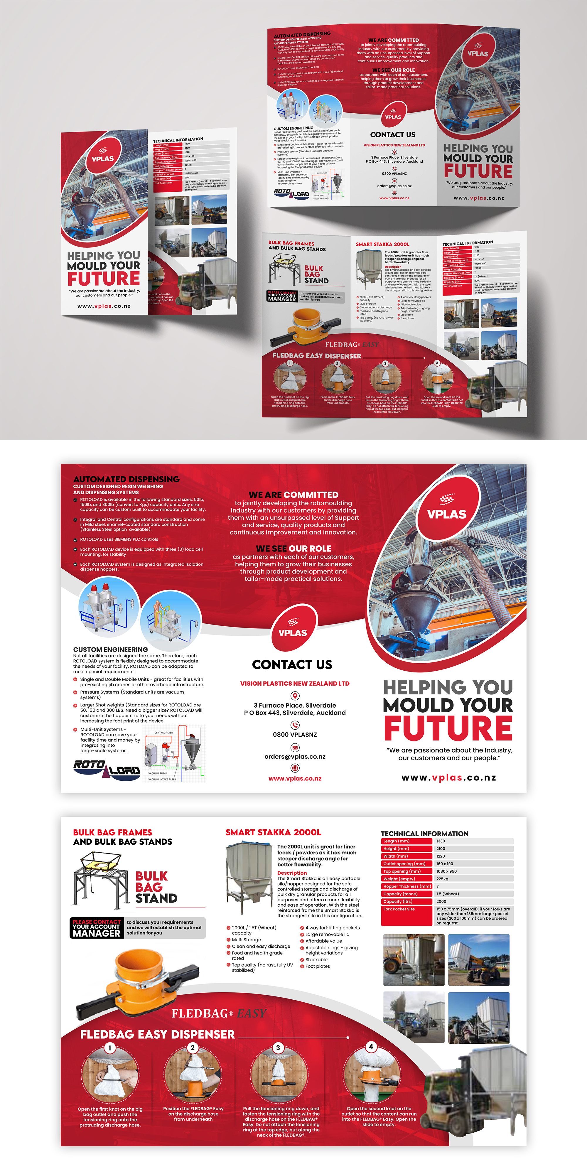 Broschüren-Design von debdesign für Vision PLastcis NZ Limited | Design: #29902107