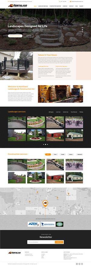 Web Design by  Artman for WebDuck Designs | Design: #29701158