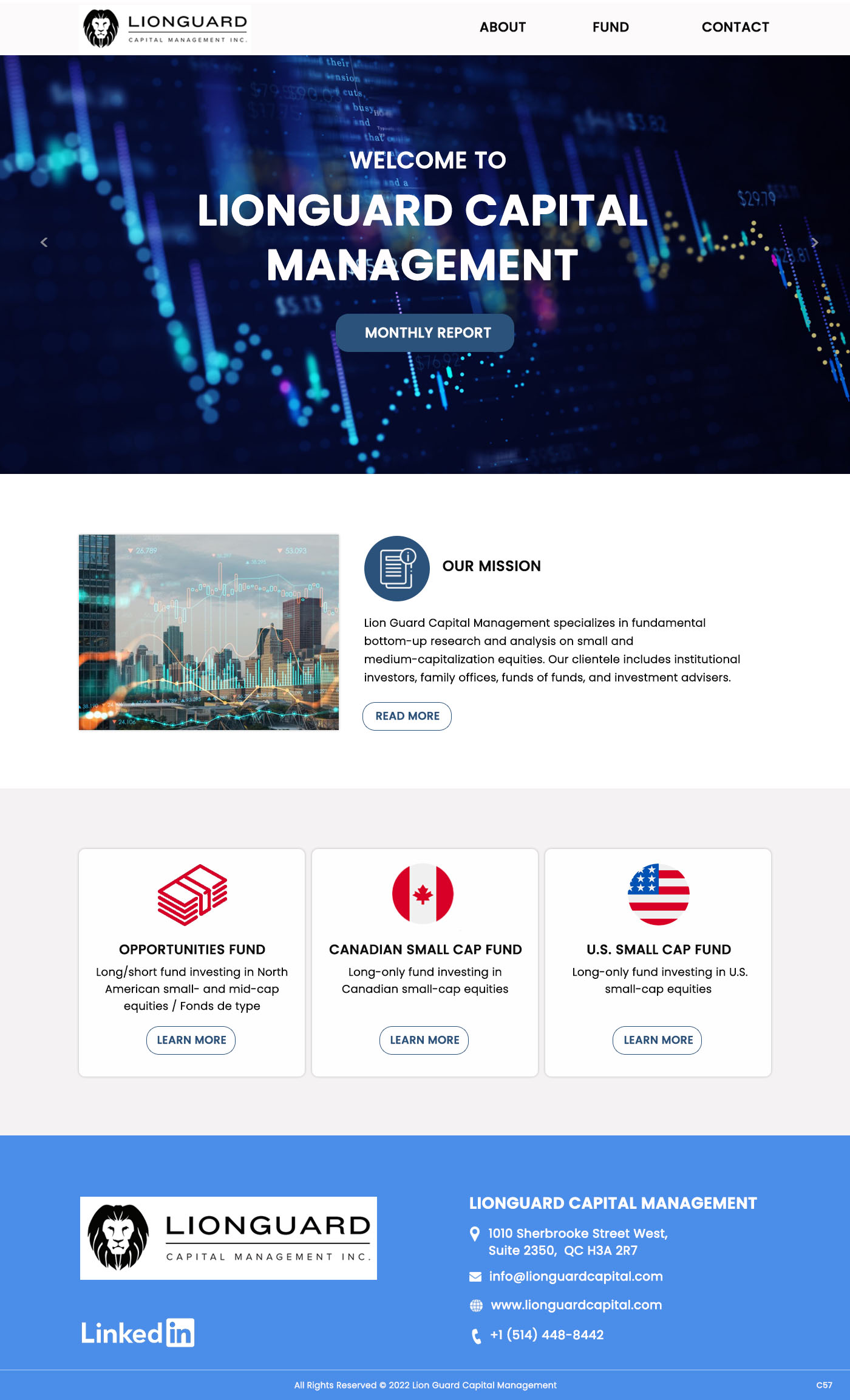 Diseño de Mercadeo por Correo Electrónico por pb para LionGuard Capital Management Inc. | Diseño #29708703