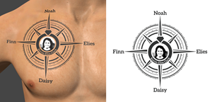 Diseño de Tatuaje por Rickyy para este proyecto | Diseño: #29723215