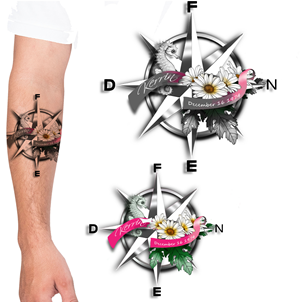 Diseño de Tatuaje por ioio para este proyecto | Diseño: #29717727