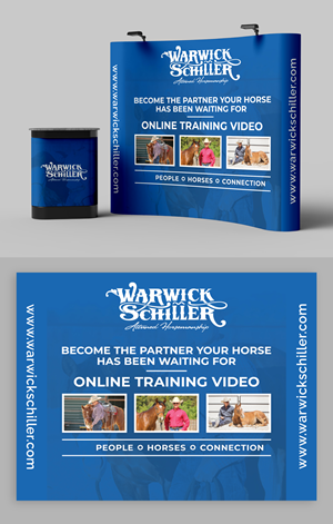 Trade Show Booth Design by KreativeMadz for Warwick Schiller Attuned Horsemanship | Design: #29707366