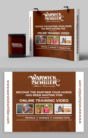 Trade Show Booth Design by KreativeMadz for Warwick Schiller Attuned Horsemanship | Design: #29712048