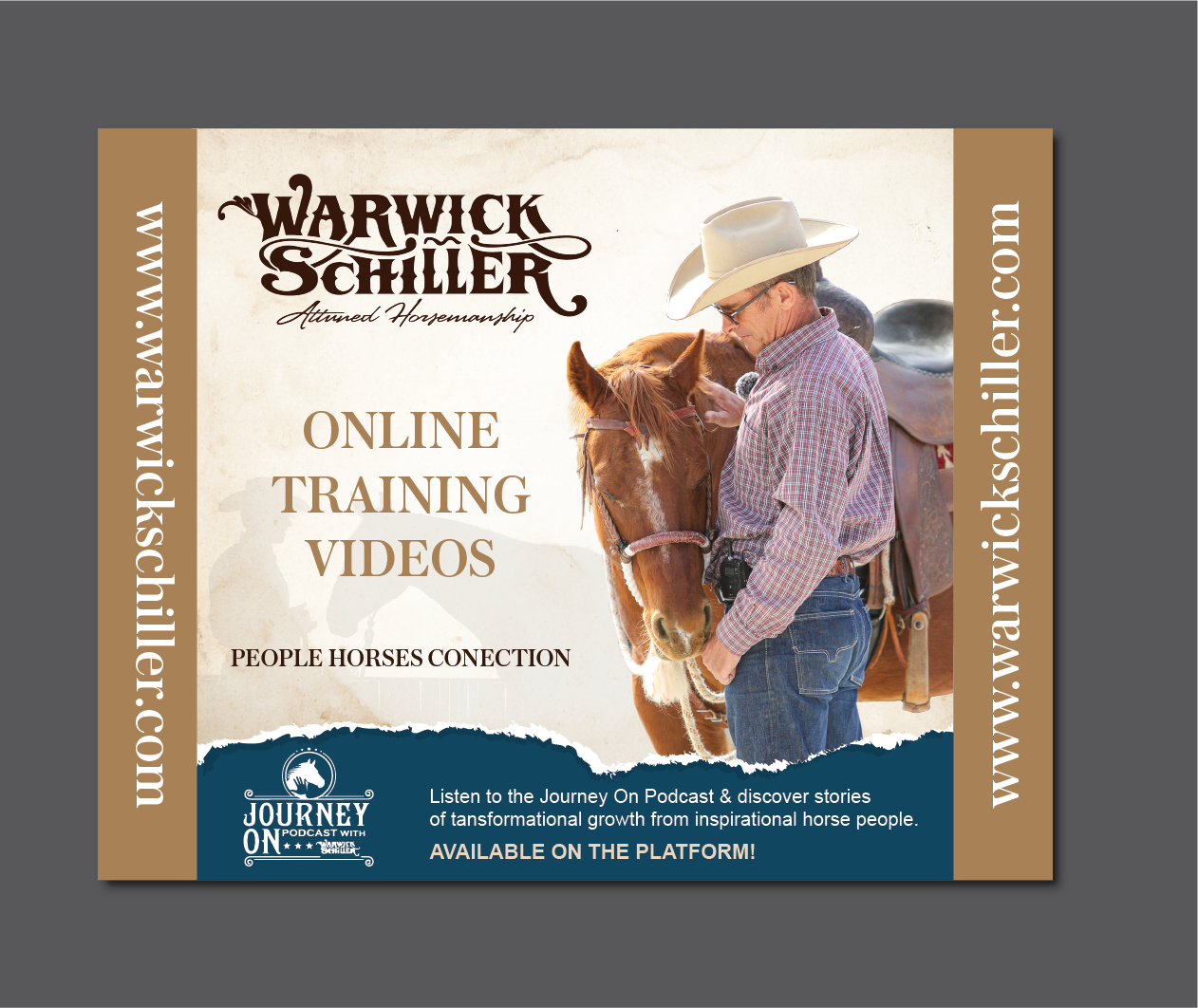 Design de Stand d'Exposition par alex989 pour Warwick Schiller Attuned Horsemanship | Design #29707266