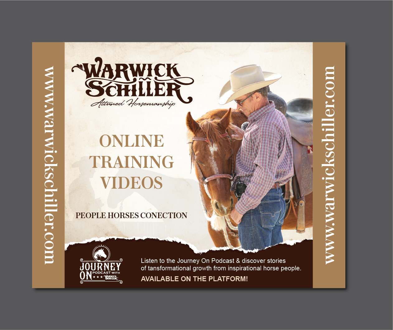 Trade Show Booth Design by alex989 for Warwick Schiller Attuned Horsemanship | Design #29707267